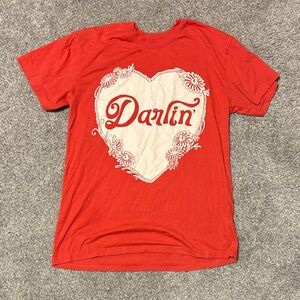 Red 'Darlin' Graphic T-Shirt
